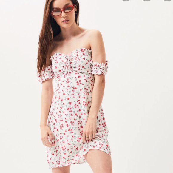 MINKPINK BURMA BLOOM MINI DRESS- XS - Picture 7 of 12